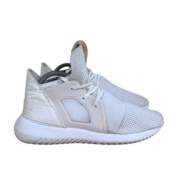 Adidas - Tubular Defiant - Running Shoes - White - Women's - 8 - ART BB5116 - Picture 1 of 9